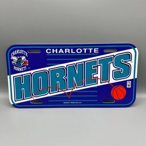 Charlotte Hornets NBA Wincraft Plastic License Plate
